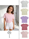 Camiseta de niña con estampado de libélulas