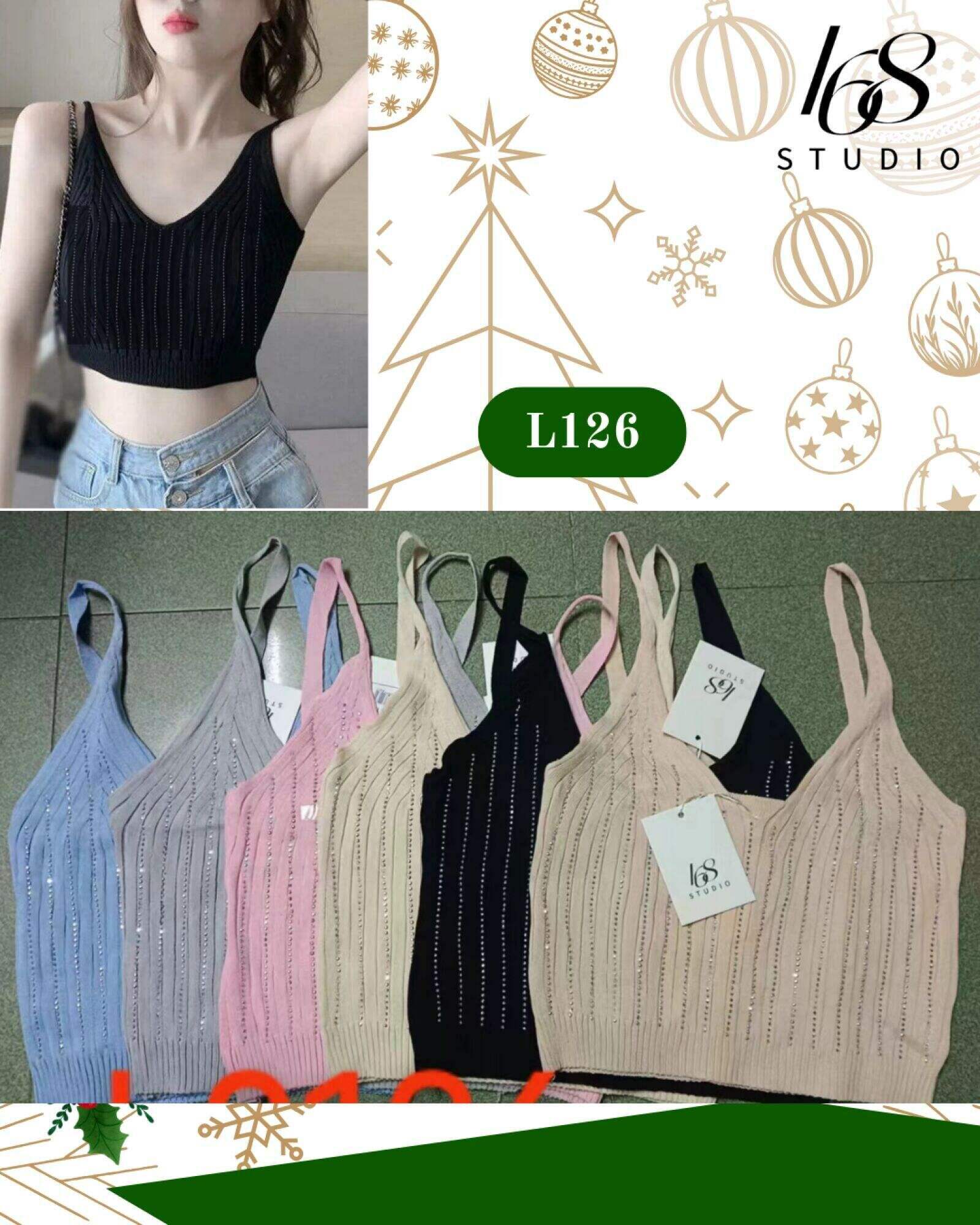 Top de Cuello V con Brillo Galáctico