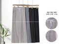 Pantalones anchos YBC-007 con cintura elástica y cordón