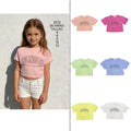 Camiseta de Manga Corta para Niñas