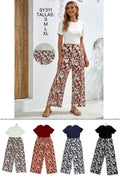 Conjunto de Pantalón Ancho Estampado